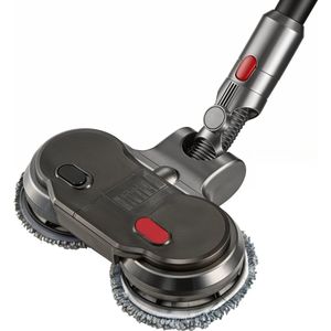 Elektrische Mop Dweil geschikt voor Dyson V7 / V8 / V10 / V11 / V15 Steelstofzuiger - Mondstuk Accessoires Opzetstuk & Dweilsysteem - Vloerwisser en Vloermop - Nat & Droog