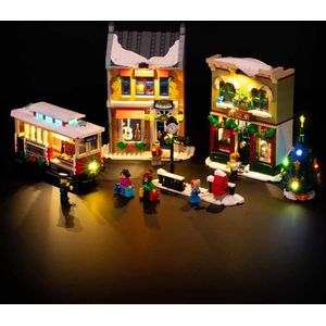 Light My Bricks - Verlichtingsset geschikt voor LEGO Kerst dorpsstraat 10308