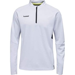 Men's hoodie hummel tech move half zip white, m