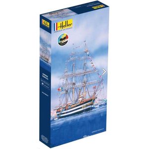1:150 Heller 58807 Amerigo Vespucci Ship - Starter Kit Plastic Modelbouwpakket