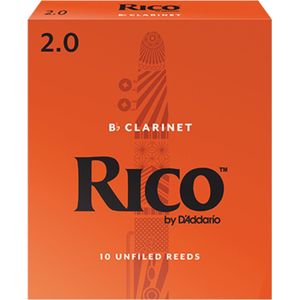 D'Addario Woodwinds Bb-Klarinette 2  Böhmsysteem doos met 10 rieten - Riet voor Bb-klarinet (Frans)