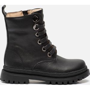 Shoesme Nt21w005 Veterboots - Laarzen Met Veters - Meisjes - Zwart - Maat 25