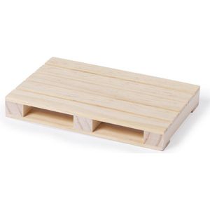 10 Onderzetters in de vorm van een pallet - Mini pallets in hout - Ideaal uitdeelcadeautje