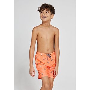 Shiwi Swimshort snoopy happy skater - oranje - 152