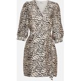 MSCH Copenhagen Mschphilida Maire 3/4 Dress Aop Jurken Dames - Kleedje - Rok - Jurk - Roest - Maat L