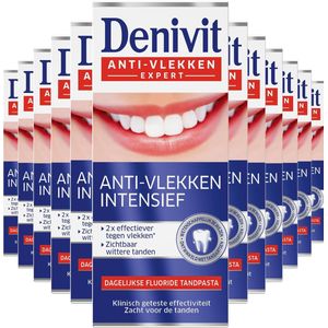 Denivit Anti Vlekken Intensief Tandpasta 12 x 50ml