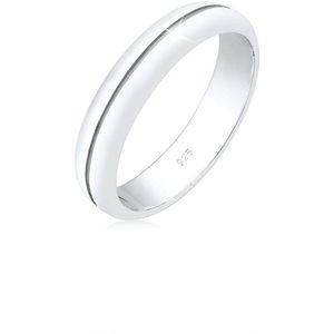 Elli PREMIUM Dames Ring Dames Engagement Elegant Basic in 925 Sterling Zilver