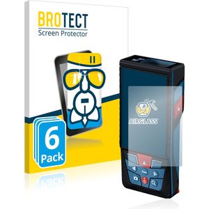 BROTECT - Screenprotector voor Bosch GLM 100-25c - Folie Beschermfolie Beschermglas transparant (6 Stuks)