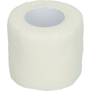 Excellent Bandage Animal Pet Profi – 4,5 x 5 cm - Zelfklevend elastisch supersterk bandage – Intapen van de poten �– Wit