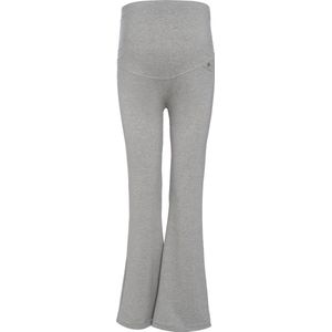 Baby's Only Flared zwangerschapsbroek Glow - Bell Bottom broek gemaakt uit 95% viscose en 5% elastaan - Speciaal ontworpen voor de Zwangerschap - Dusty Grey - XL