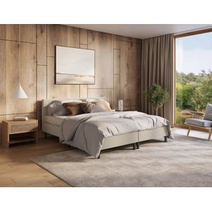 Complete Boxspring Kopenhagen - 180x200 - Creme