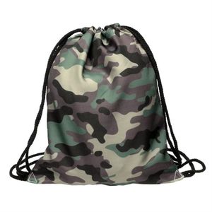 CHPN - Gymtas - Camouflage tas - Festivals - Schooltas - Sporttas - 12L - Vlekkentas - One size - Kindertas - Leger dessin