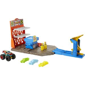 Hot Wheels Monster Trucks Blast Station - Racebaan