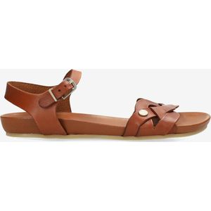 Fred De La Bretoniere Sandalen Clover Jessy Cognac - Maat 42