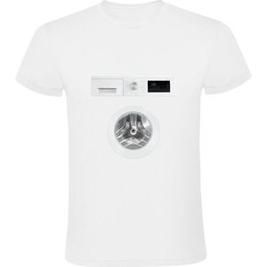 Wasmachine Heren T-shirt - was - kleding - schoonmaker - schoonmaken