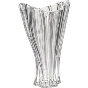 Schitterende kristallen vaas PLANTICA - Bohemia Kristal - luxe bloemenvaas - 32 cm