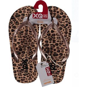 XQ Footwear - Slippers - Panterprint - Maat 35/36