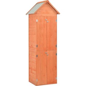 VidaXL Tuinberging 71x60x213 cm Hout - Ruime en Stijlvolle Opbergoplossing