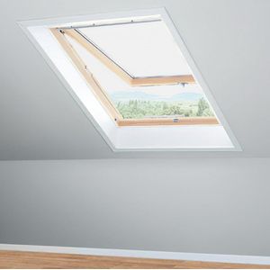 JGS ® Innovatief Vliegengordijn voor Dakramen met Handig Ritssluitingssysteem, Op Maat Snijdbaar, Bescherming Tegen Insecten