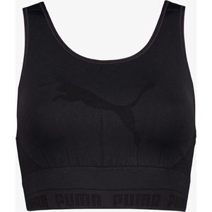 Puma Evoknit dames crop top zwart - Maat S