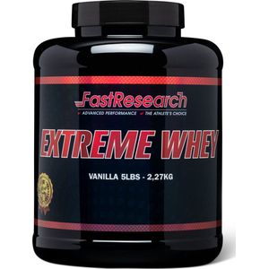 Fast Research | Extreme Whey Vanille - 100% Whey Protein - Eiwitshake - 2270 gram - 76 doseringen