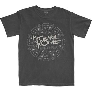 My Chemical Romance - Circle March Heren T-shirt - L - Zwart