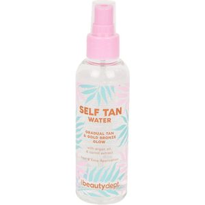 Self Tan water met Argan oil & Carrot extract 150 ml - Transparant - Zelfbruiner - Gradual tan & gold bronze glow