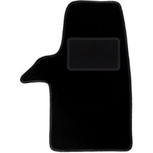 Bestuurdersmat zwart voor: Volkswagen Transporter T5 bestelwagen (2003-2015)