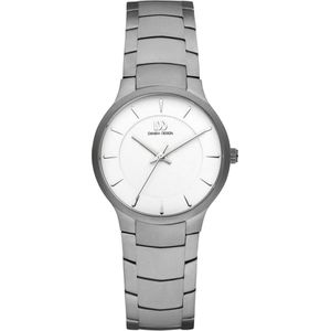 Danish Design Bogø Horloge - Danish Design dames horloge - Zilver - diameter 32 mm - Titanium