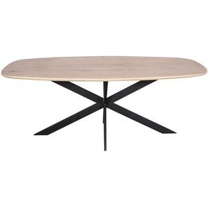 StarFurn Eettafel Ferris Eiken Deens Ovaal 200cm Naturel