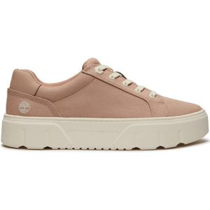 Timberland LAUREL COURT LOW LACE UP SNEAKER LIGHT BEIGE CANVAS Dames Sneakers - LIGHT BEIGE CANVAS - Maat 36