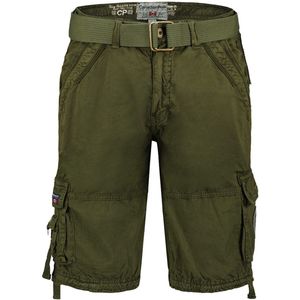 Heren Korte Broek Zakken Canadian Peak Kaki Pantheoneak - S