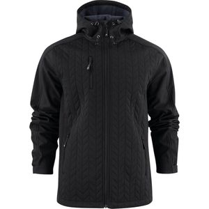 James Harvest SOFTSHELL MYERS 2131041 - Zwart - L