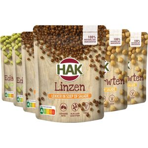 HAK Plantaardig Proteïne pakket - Eiwitten uit Peulvruchten - Lekker en Gezond voor de hele maand