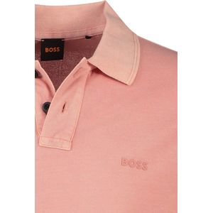 Hugo Boss poloshirt korte mouw roze