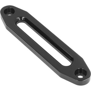 10in/254 cm Lier Hawse Fairlead 8000-15000lb laden voor synthetische touwkabel (zwart)