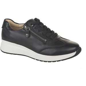 Fidelio -sneaker- zwart art. 566120 30- veter/rits- H- maat 7.5/41