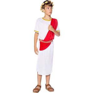 Funidelia | Romeins Kostuum voor jongens  Rome, Gladiator, Centurion, Cultuur & Tradities - Kostuum voor kinderen Accessoire verkleedkleding en rekwisieten voor Halloween, carnaval & feesten - Maat 97 - 104 cm - Bruin