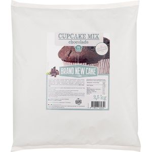 BrandNewCake® Cupcake-mix Chocolade 2,5kg - Bakmix Glutenvrij - Mix voor Cupcakes