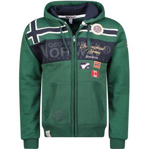 Vest Met Capuchon En Print Heren Geographical Norway - M