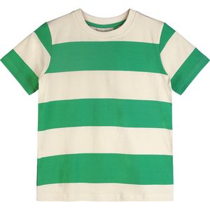 The New t-shirt unisex - streep - groen - TNjae TN5345 - maat 146/152