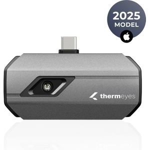 Thermeyes - Warmtebeeldcamera - Warmtecamera - Warmtebeeldcamera's - 256*192 Resolutie - 20~550℃ Warmte zicht - IOS