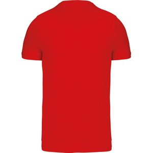 Rood T-shirt met V-hals merk Kariban maat M