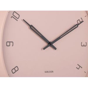Karlsson - Wandklok Stark - Zachtroze- Ø40cm