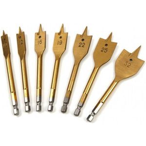 Finnacle - Houtboren - Houtboortjes Hout boren set - 7-delig - Boorset - Speedboor