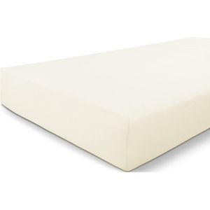 Byrklund Jersey Hoeslaken - Hoeslaken 80x200 - 100% Katoen - Off White