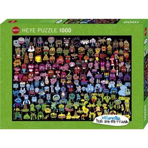 Heye Doodle Rainbow Legpuzzel 1000 stuk(s) Kunst