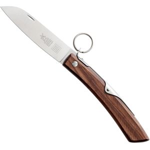 Robert Herder IBEX - Zakmes - Inklapbaar - Lemmet 100 mm - RVS - Heft Zwart Walnotenhout
