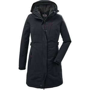 Killtec KOW 165 Women Parka - Outdoorjas - Dames - Winterjas - Zwart - Maat 40