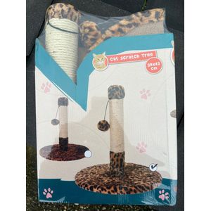 Krabpaal voor katten - Kattenkrabpaal - 43 cm
